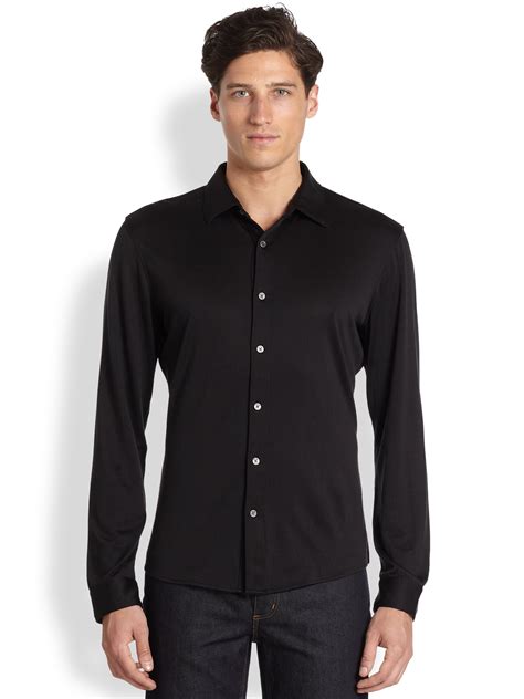 michael kors shirt short sleeve black|Michael Kors black classic mac.